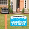 Big Dot of Happiness Apartment for Rent - Yard Sign Lawn Decorations - Party Yardy Sign - 2 of 4