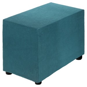 Unique Bargains Polyester Rectangular Stretchy Elastic Stool Cover - 1 of 4