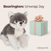 Bearington Lil' Nanook Small Plush Stuffed Animal Grey Wolf, 7 inches - 4 of 4