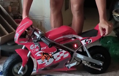 Razor electric cheap pocket bike