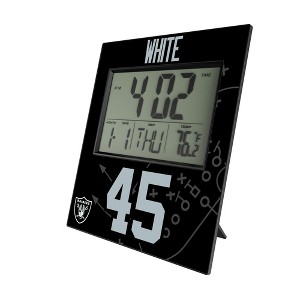 NFL Las Vegas Raiders Players Game Tactic Wall Clock - 1 of 4