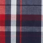 navy plaid