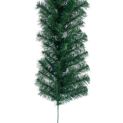 Festive Douglas Fir 9' Artificial Garland with 240 Tips