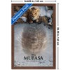 Trends International Disney Mufasa: The Lion King - One Sheet Framed Wall Poster Prints - 3 of 4