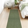 Lahome Boho Area Rug Machine Wasbable Rugs for Kitchen Non Skid Low Pile Braided Cotton Farmhouse Entryway Rugs Indoor Throw Rug Door Mats - 3 of 4