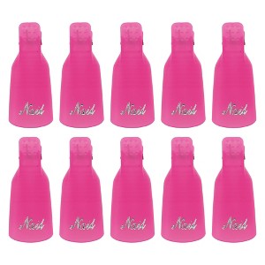 Unique Bargains Women's Nail Art Removal Clip 10 Pcs - 1 of 4