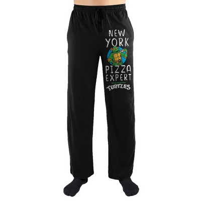 Teenage Mutant Ninja Turtles TMNT Michelangelo New York Pizza Expert Print Men's Loungewear Lounge Pants