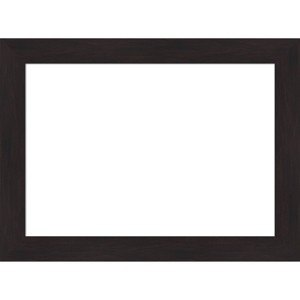 Amanti Art Furniture Espresso Narrow Framed Magnetic Dry Erase Board - 1 of 4