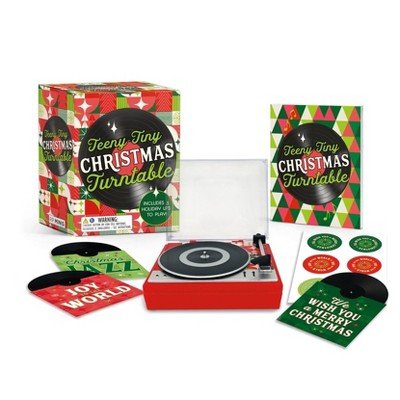 Teeny-Tiny Christmas Turntable - (Rp Minis) by  Matt Shiverdecker (Paperback)