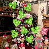 Aoibox 6 pcs 17 inch green furry Christmas tree topper picks with spiral stems for tree decorations wreaths and holiday centerpieces - 2 of 4