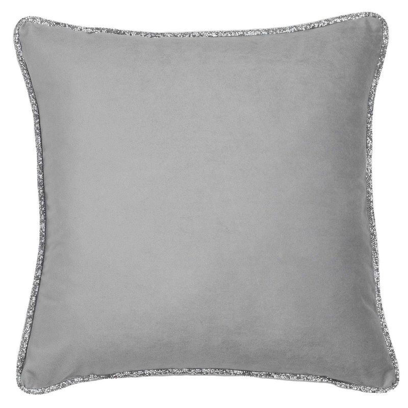 Luminous Piping Border Square Throw Pillow - Sparkles Home, 1 of 4