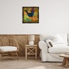 Stupell Industries Cat with Jack-o-Lanterns Floating Frame Canvas Art - 3 of 4