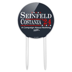 Seinfeld Election Tee Acrylic Cake Topper - 1 of 4