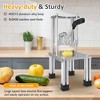 Heynemo Commercial French Fry Cutter, Heavy Duty Potato Slicer with 2 Replaceable blades,1/2" and 3/8", Professional Fries Cutter for Potatoes - 3 of 4