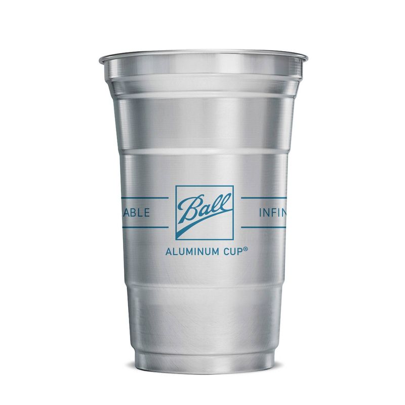 Ball Aluminum Cup Recyclable Party Cups - 20oz/10ct, 3 of 8