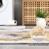Abstract Rug Wahsable Area Rugs Non-Slip Modern Carpet Low Pile Ultra-Thin Contemporary Floor Mat - 3 of 4