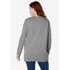 Woman Within Plus Size Fleece Sweatshirt - 3 of 4