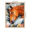 Amanti Art Animal Watercolor Art Horse Sleeping by Justyna Jaszke Framed Canvas Wall Art - 3 of 4