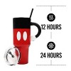 Disney Mickey Mouse 40 Oz Stainless Steel Tumbler With Sculpted Arm Handle - 2 of 4