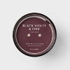20oz Purple Metallic Jar Candle Black Violet and Oud - Threshold™ - 4 of 4