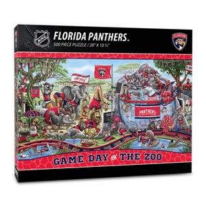 NHL Florida Panthers Game Day At The Zoo Puzzle - 500pc - 1 of 3