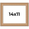 PosterPalooza | Photo Size Weathered Yellow Picture Frame - UV Acrylic, Foam Board Backing, Hanging Hardware - 2 of 4