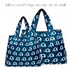 Wrapables Large & Small Foldable Nylon Reusable Shopping Grocery Bags (Set of 2), Elephants - 3 of 4