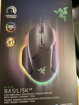 Razer Basilisk V3 Ergonomic Wired Gaming Mouse : Target