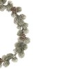 Northlight 12" Mini Frosted Pine Christmas Wreath with Pine Cones - image 3 of 3