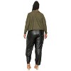 L I V D Women's Erica Shearling Crop Jacket - 3 of 3