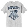Harry Potter Hogwarts Crest Men's Short Sleeve Shirt & Sleep Shorts Set - 2 of 4