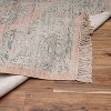 Hauteloom Adamstown Sage&Peach Cotton Rug - 4 of 4