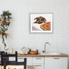Stupell Industries German Shepherd with Pizza Framed Print Under Glass Art - 3 of 4