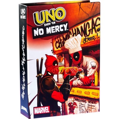 UNO No Mercy Marvel Deadpool Card Game