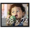 PosterPalooza | Classic Modern Black Picture Frame - UV Acrylic, Backing Board, Hanging Hardware Included - 2 of 4