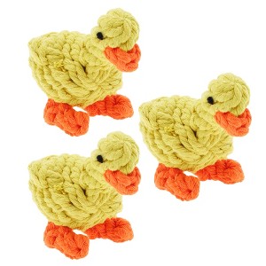 Unique Bargains Dog Chew Rope Puppy Teethings Chewer Pet Toy - 1 of 4