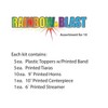 Beistle New Year Rainbow Blast Assortment for 10 people includes 42 pieces Multicolored - 3 of 3