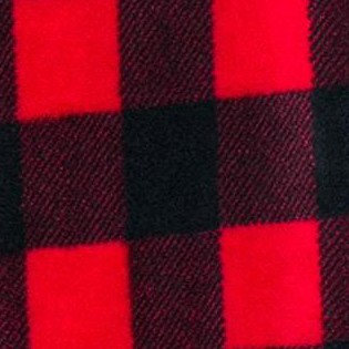 red - buffalo plaid