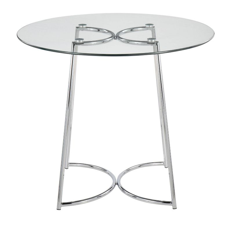 35" Cece Tempered Dining Table - LumiSource, 5 of 10