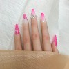 Vynxaria Pink Premium Press-On Nails for Effortless Style Size L - 3 of 4