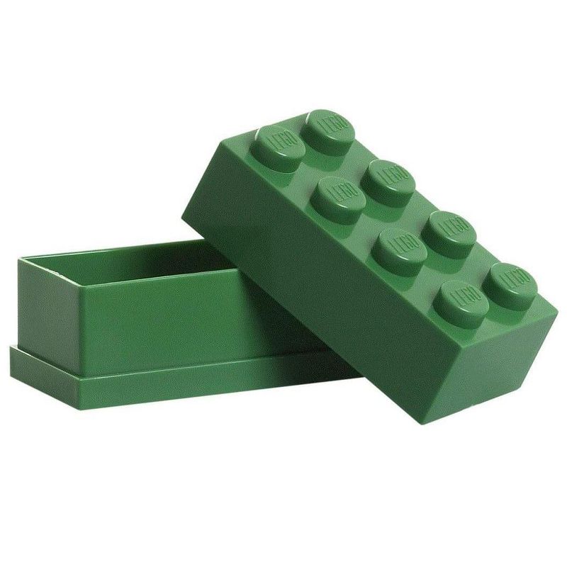 Room Copenhagen LEGO Mini Box 8, Dark Green, 1 of 2
