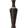 Uniquewise Brown Tall Decorative Floor Vase, Modern Unique Vase, 40 Inch Tall Vase, Freestanding PVC Floor Vase For Living Room or Hallway - 4 of 4