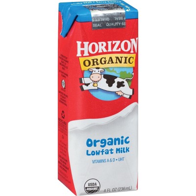 Horizon Organic Low Fat Milk 1% Plain 8 Oz. 061223