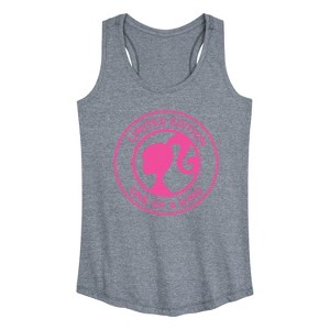 Women's - Barbie - Limited Edition One Of A Kind Graphic Racerback Tank - 1 of 4