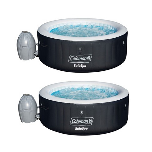 Coleman Saluspa 4 Person Portable Inflatable Outdoor Spa Hot Tub 2 Pack