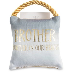 Pavilion Gift Company - Brother - 4.5" Memorial Pocket Pillow - Throw Pillows - 1 of 4