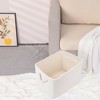 REGALWOVEN Odorless Cotton Rope Handcrafted Compact Multiple Use Open Storage Bins 1 Pc - 4 of 4