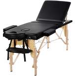 Yaheetech 3 Folding Massage Tables Adjustable Massage Bed