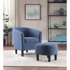 Take a Seat Churchill Accent Chair with Ottoman - Breighton Home - 2 of 4