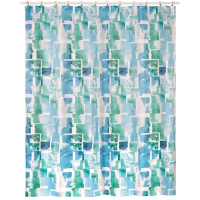 Oceania Shower Curtain Blue/Green - Creative Bath